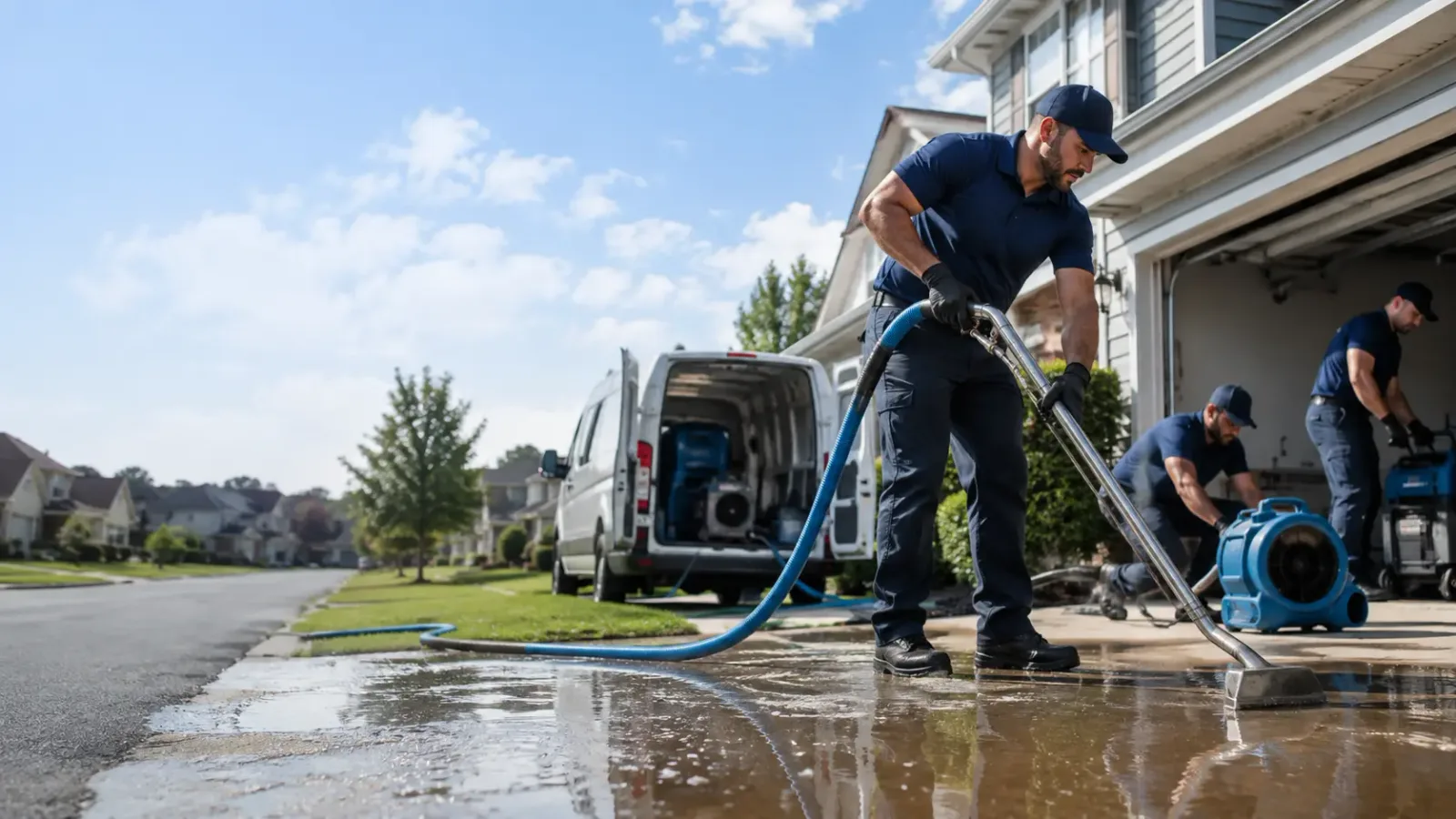 Flood Damage Restoration in Warnock, OH